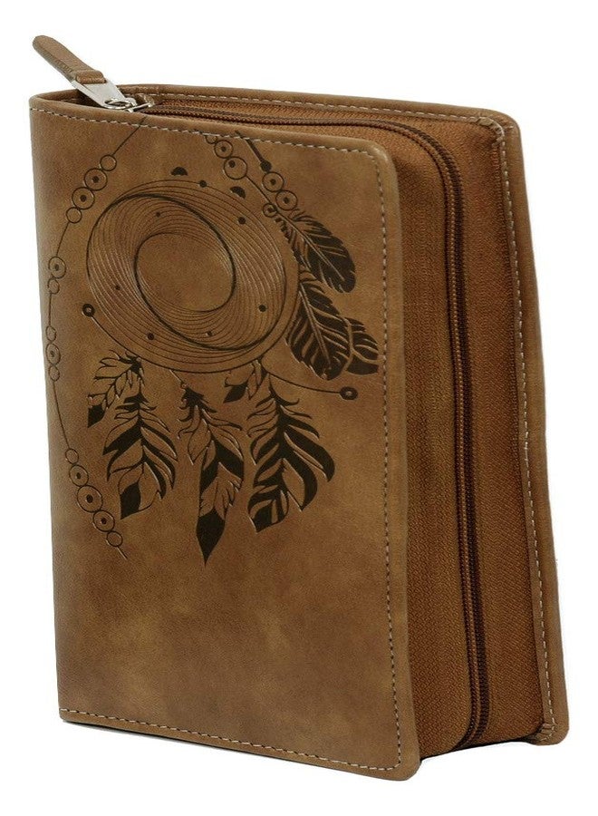 Sukeshcraft Unisex 6 Passports 3 Credit 3 I.D. 6 Shopping Card Holder (2TonBrown)) - Image 1